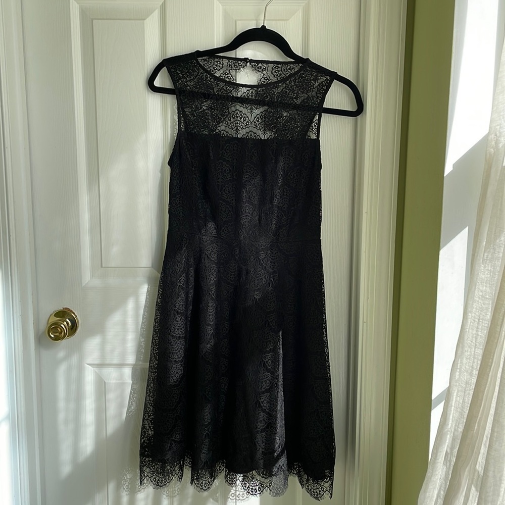 Nwt black lace dress